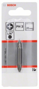 Двусторонняя насадка-бита PH2 PH2 45 mm 2607001740